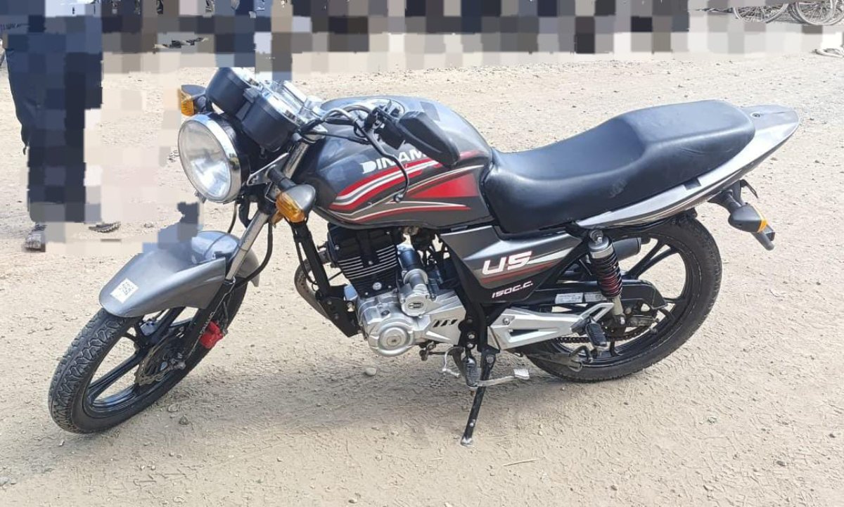 Motocicleta con reporte de robo recuperada en Mazatlán