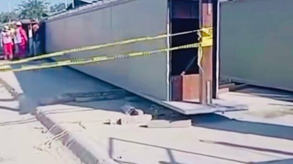 Muere trabajador en accidente de la Línea 6 del Metro de Monterrey; viga de más de 20 toneladas le cayó encima