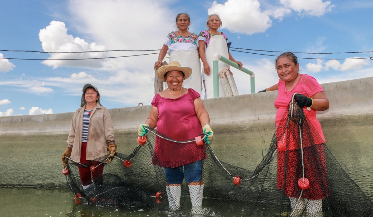 Mujeres pescadoras