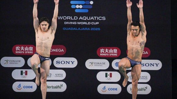 México suma tres medallas en inicio de la Copa Mundial de clavados en China
