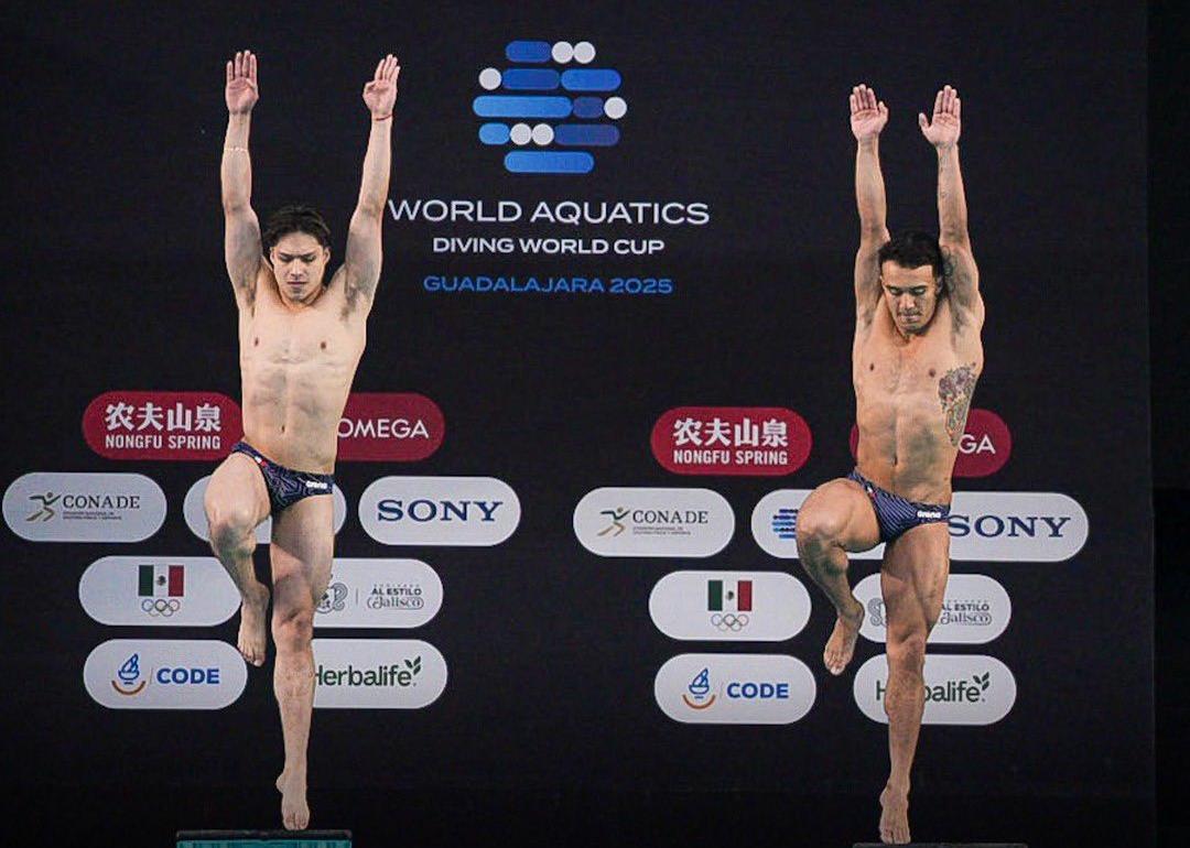 México suma tres medallas en inicio de la Copa Mundial de clavados en China