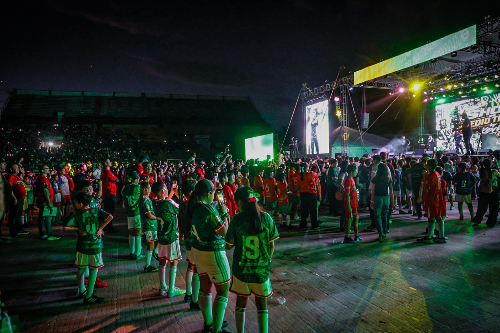 Inauguración del Mundialito en Culiacán