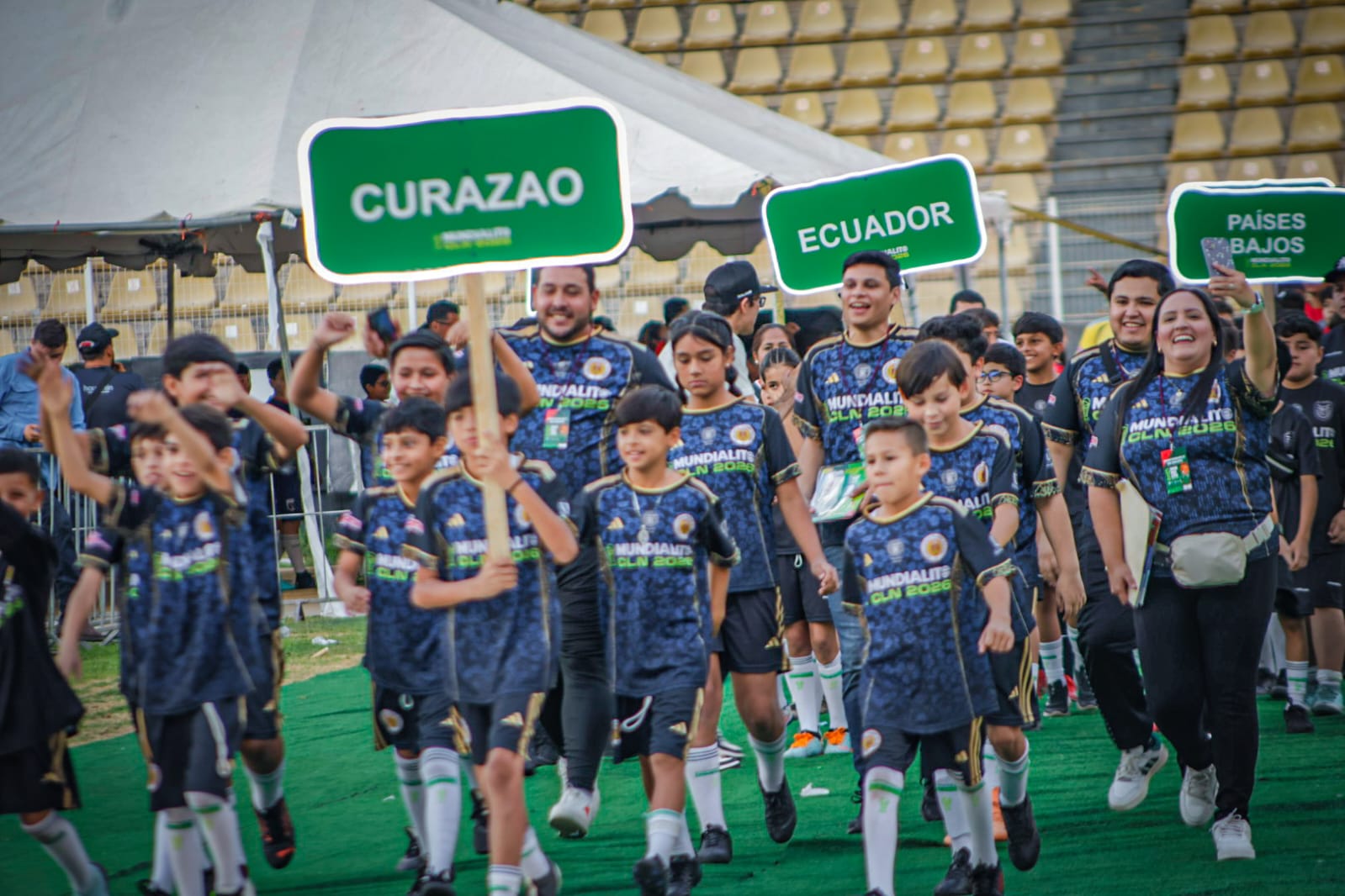 Inauguración del Mundialito en Culiacán