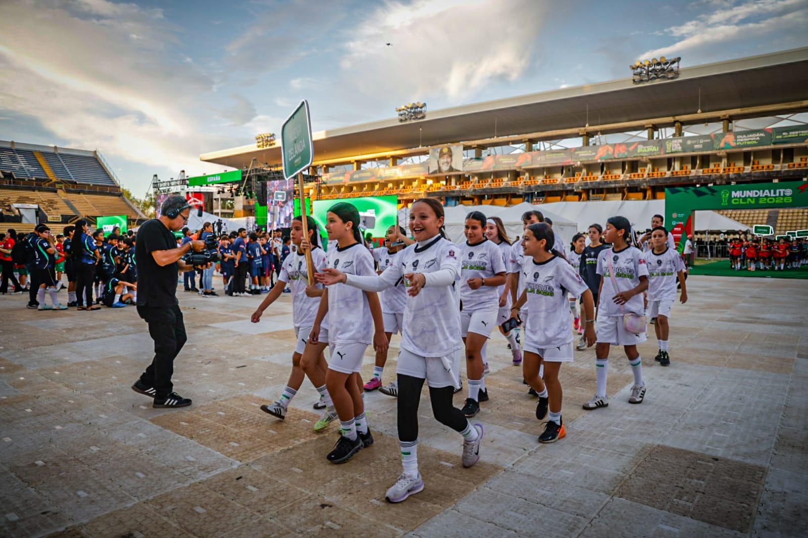 Inauguración del Mundialito en Culiacán