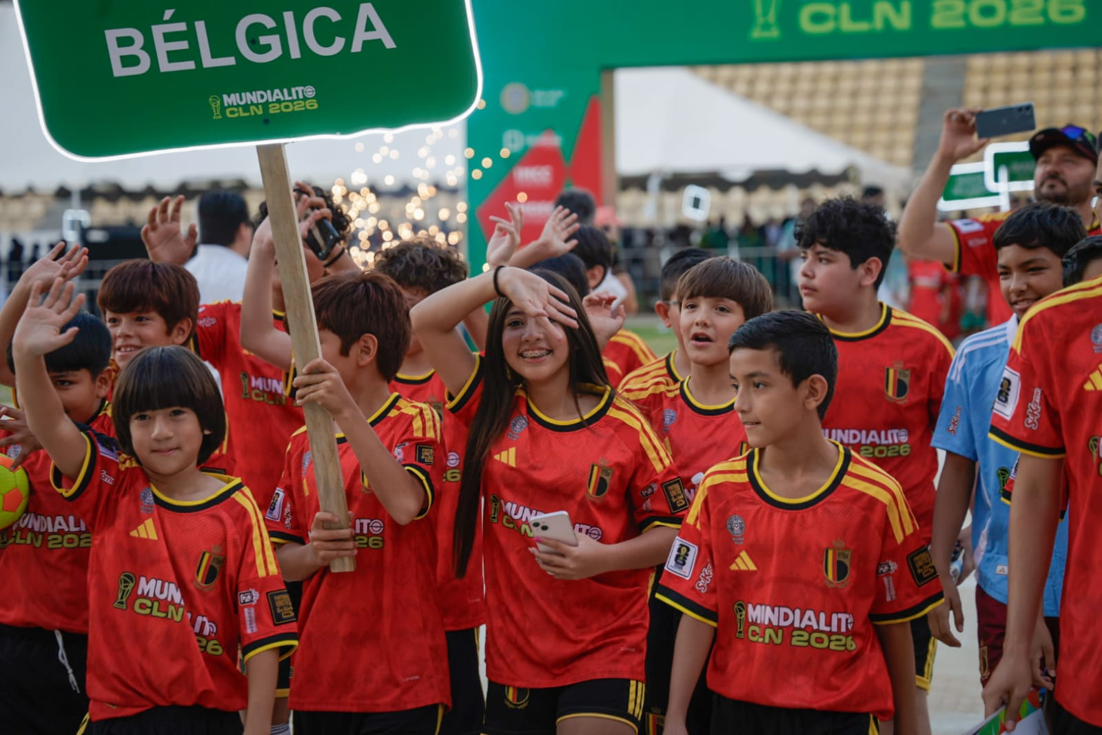 Inauguración del Mundialito en Culiacán