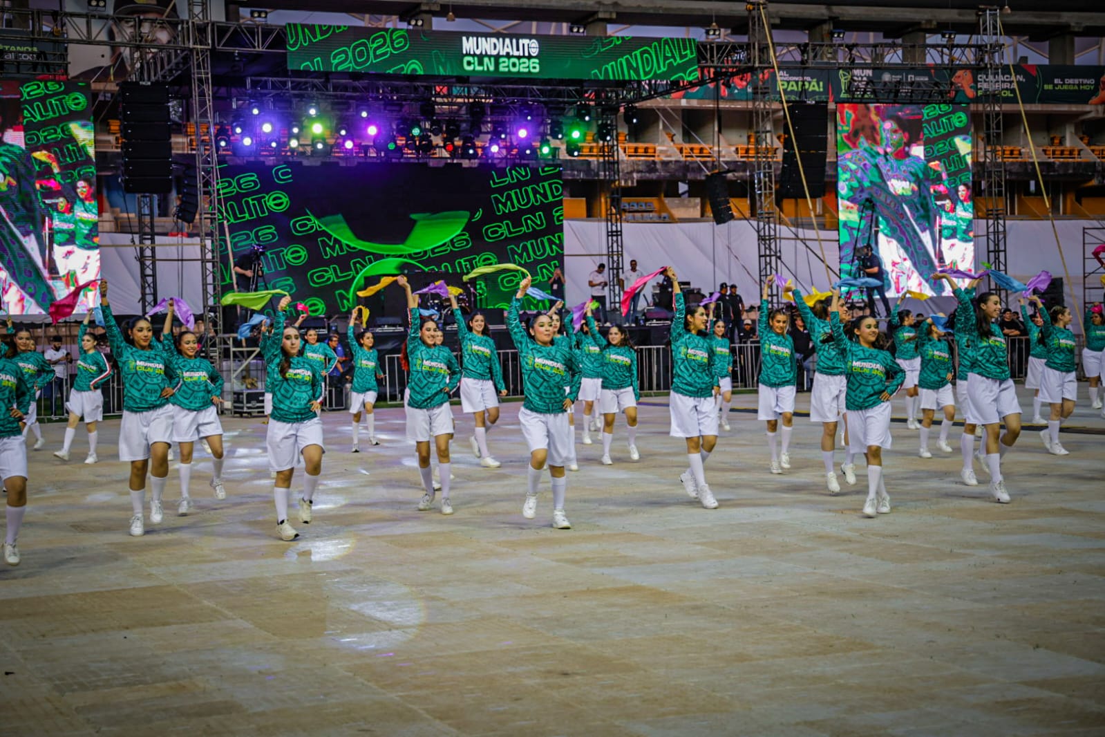 Inauguración del Mundialito en Culiacán