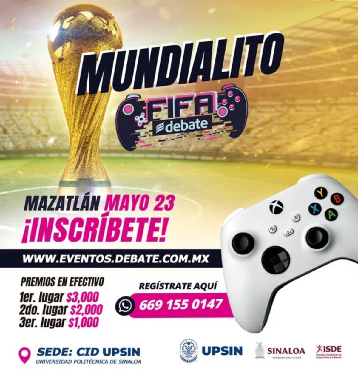 Mundialito FIFA Debate Upsin 2026