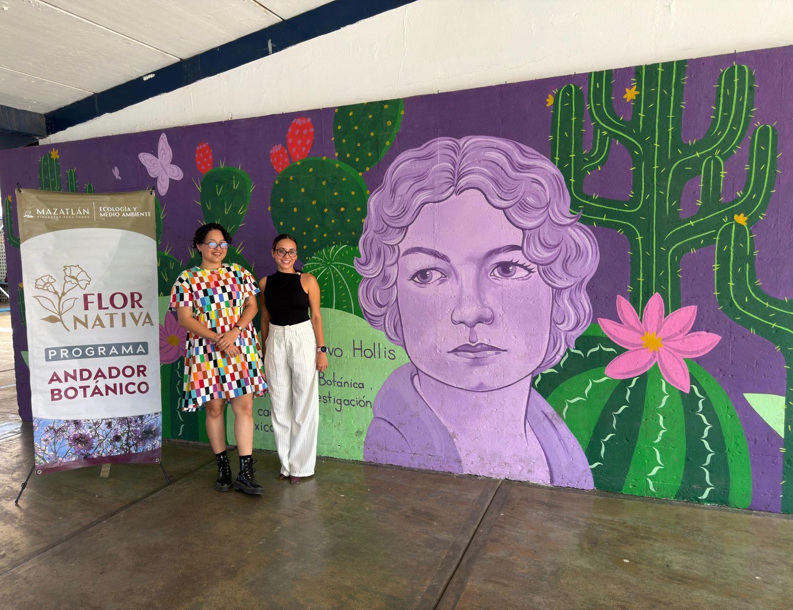 Inauguran mural en escuela de Mazatlán