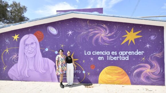 Inauguran murales dedicados a destacadas mujeres en la ciencia en escuela de Mazatlán, Sinaloa