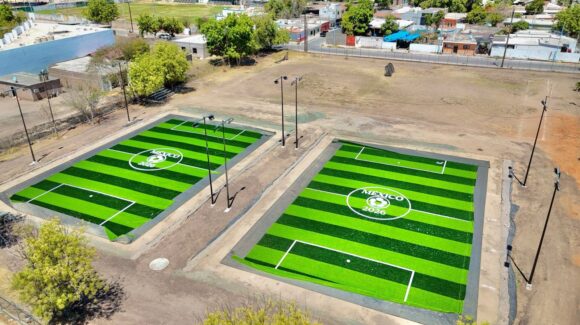 El Fuerte se pone en modo Mundial con nuevas canchas de futbol cinco