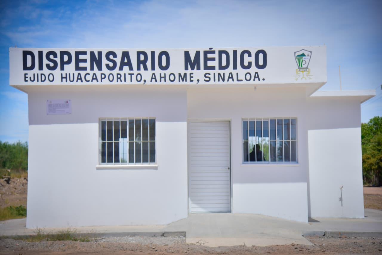 Ya tienen nuevo dispensario médico en Huacaporito