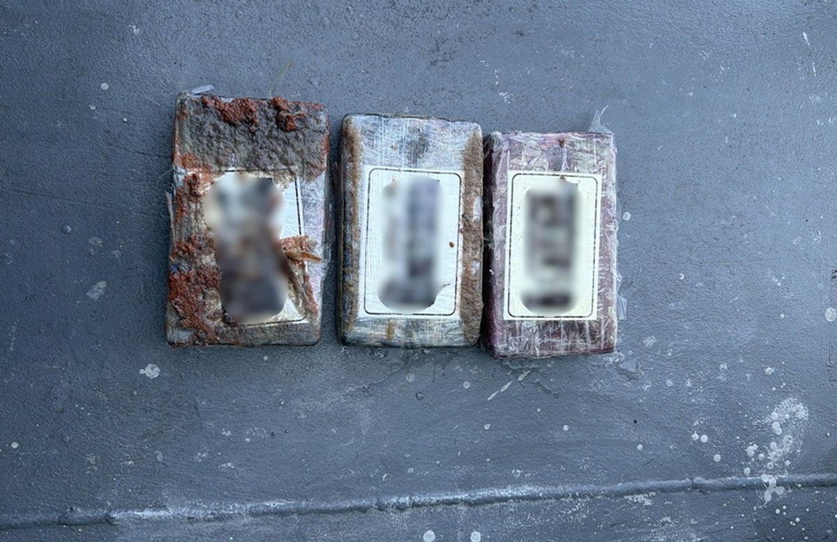 Cocaína asegurada en el mar de Oaxaca