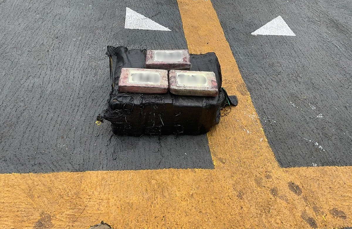 Cocaína asegurada en el mar de Oaxaca