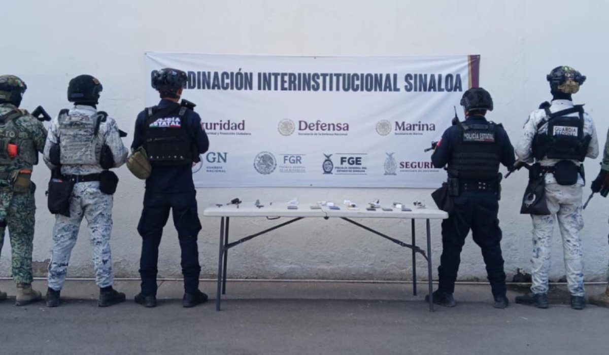 Objetos decomisados en el penal de Aguaruto, Culiacán