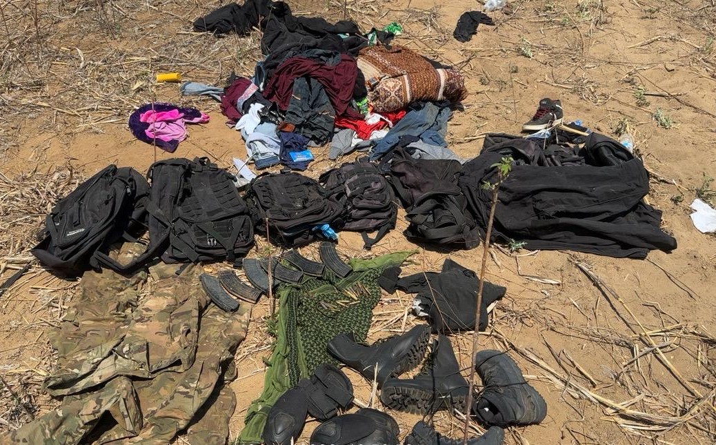 Objetos ilícitos asegurados en el sur de Sinaloa