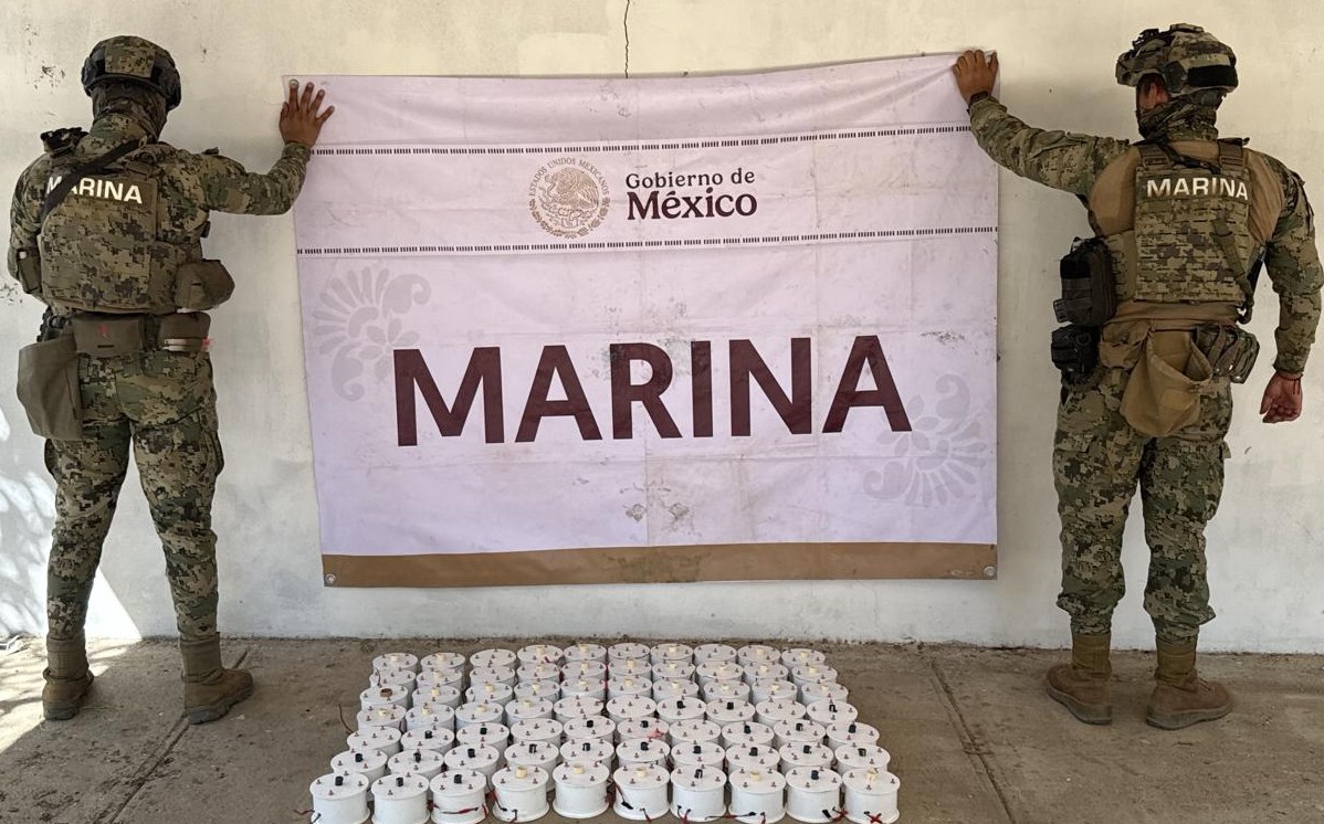 Objetos ilícitos asegurados en el sur de Sinaloa