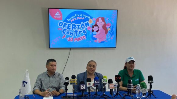 Anuncian el ‘Ofertón del Centro’ en Los Mochis; buscan reactivar ventas por el Día de las Madres