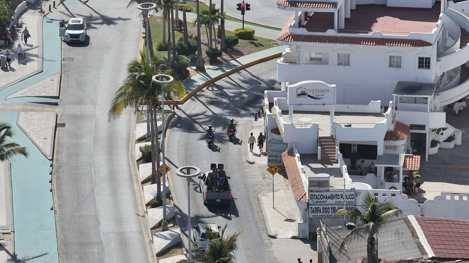 Operativo de la Marina en Mazatlán
