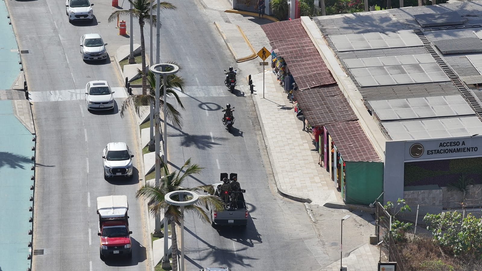 Operativo de la Marina en Mazatlán