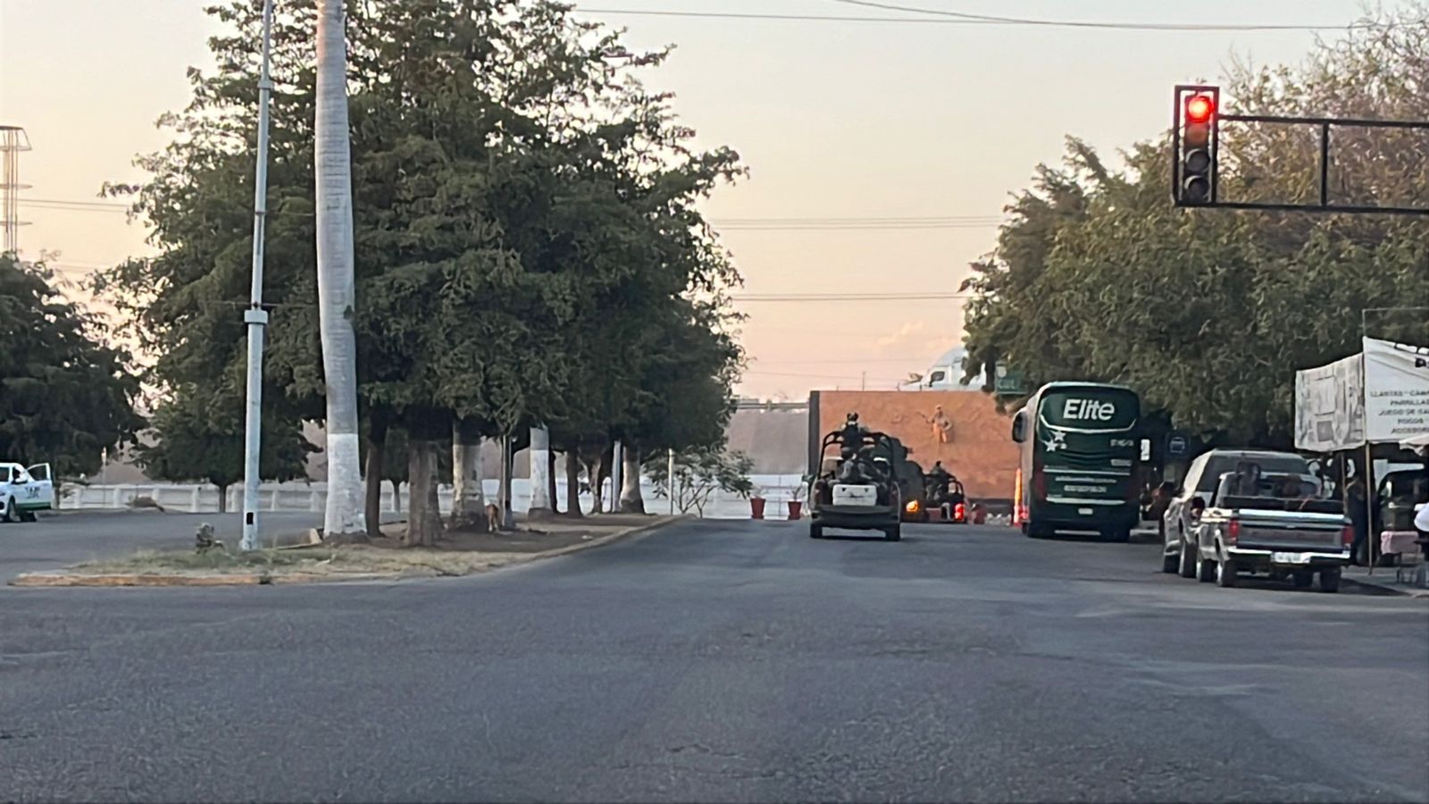 Operativo de Ejército y Guardia Nacional en Guasave
