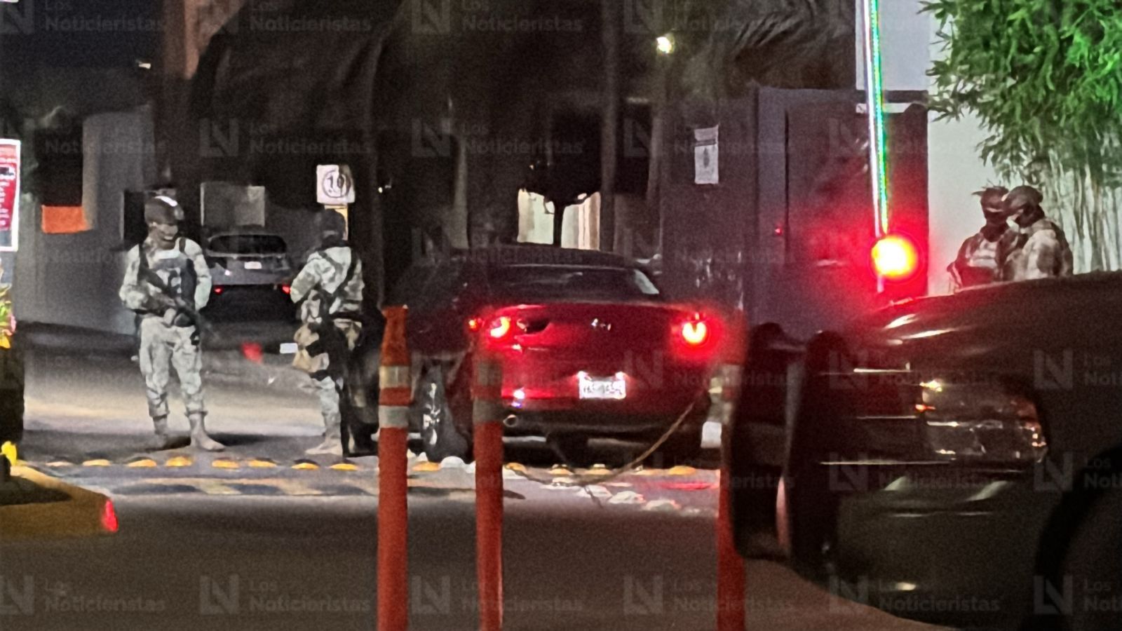 Operativo militar en el residencial La Cantera, en Culiacán