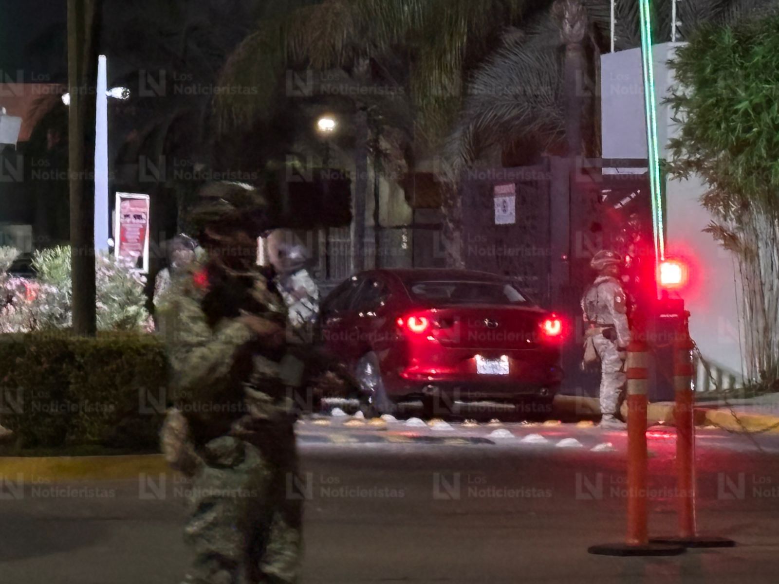 Operativo militar en el residencial La Cantera, en Culiacán