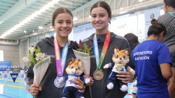 Sinaloa logra un oro y plata en natación de Olimpiada Nacional Conade 2026