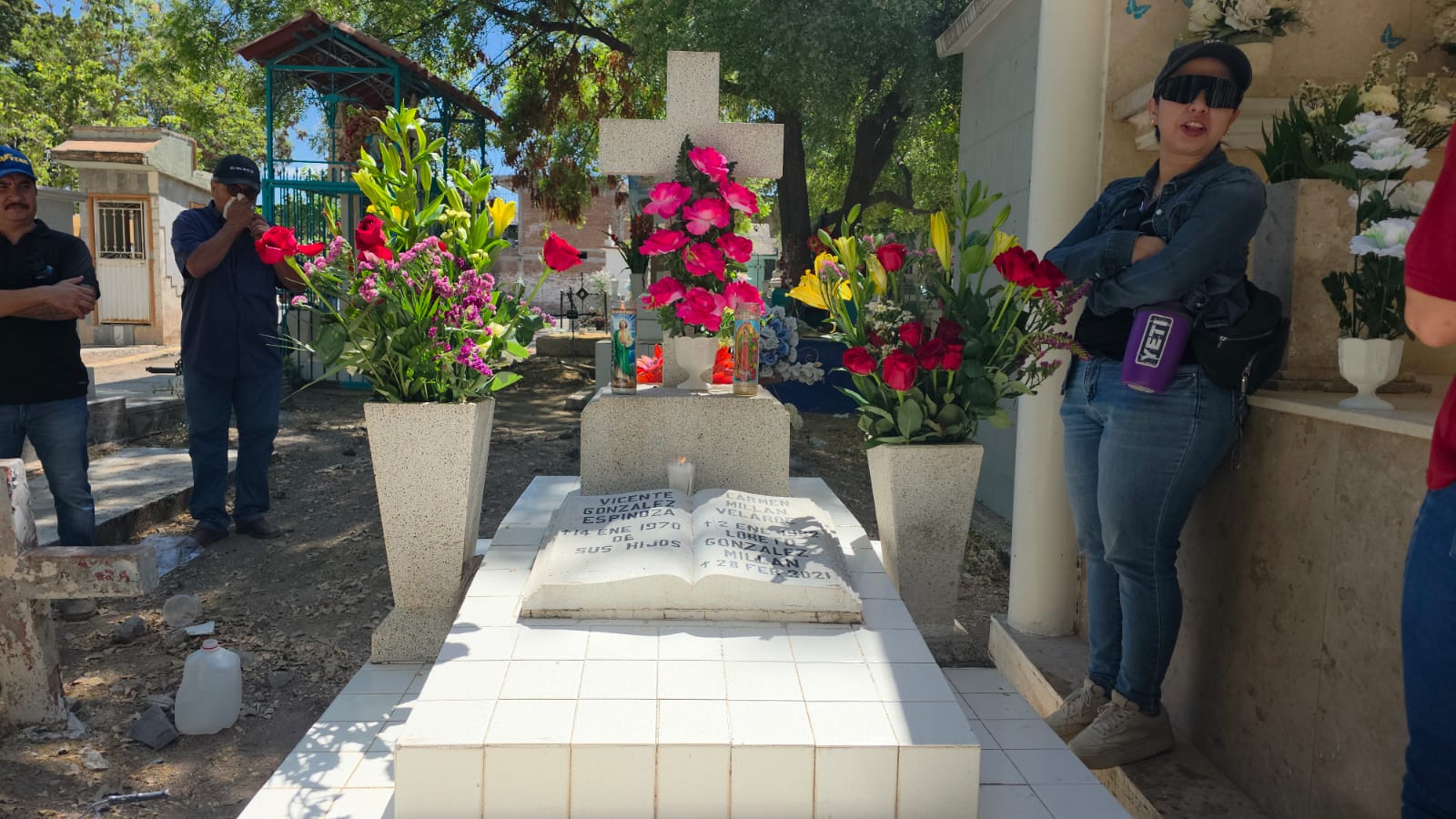 Panteón de Culiacán en Día de las Madres
