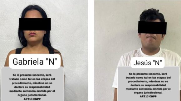 Por una infracción terminaron detenidos; pareja circulaba en motocicleta con reporte de robo en Mazatlán, Sinaloa