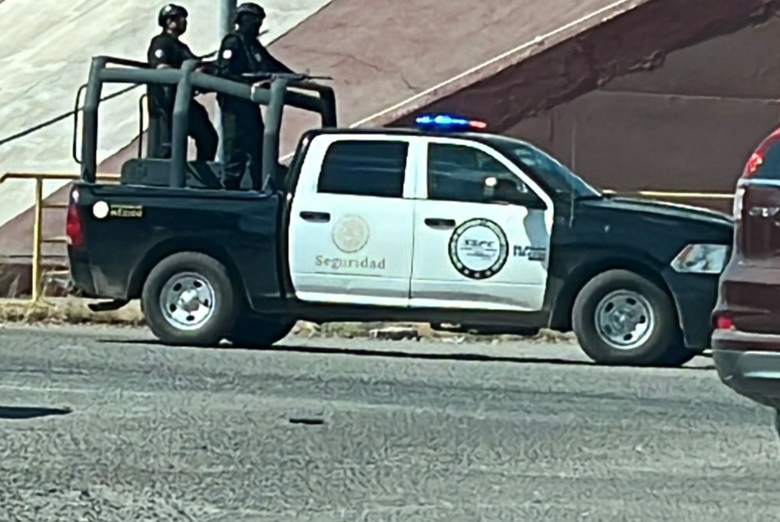 Patrulla de la SSPC en Guasave
