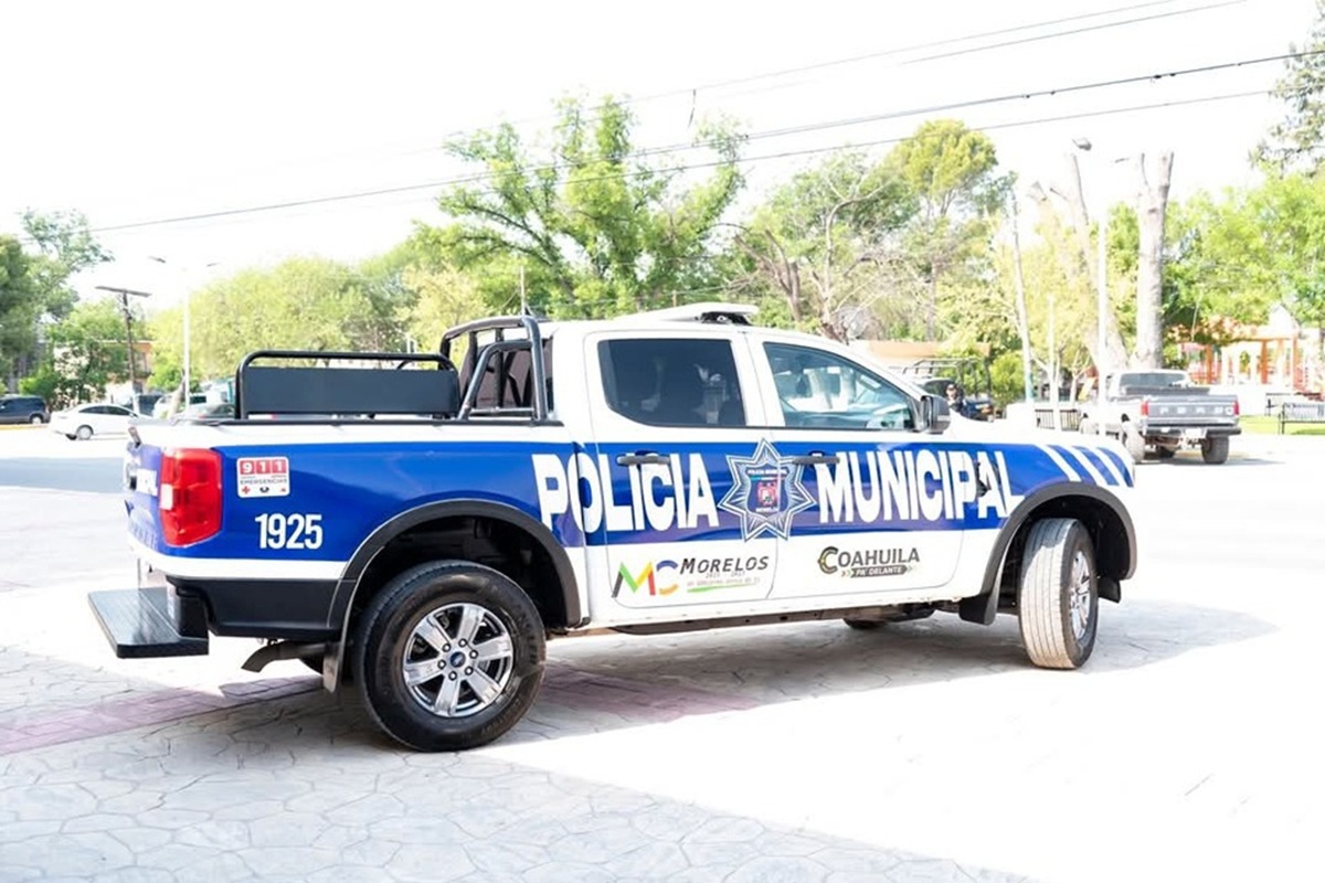 Patrulla de la Policía en Morelos