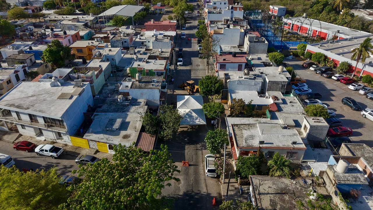 Pavimentación en Mazatlán