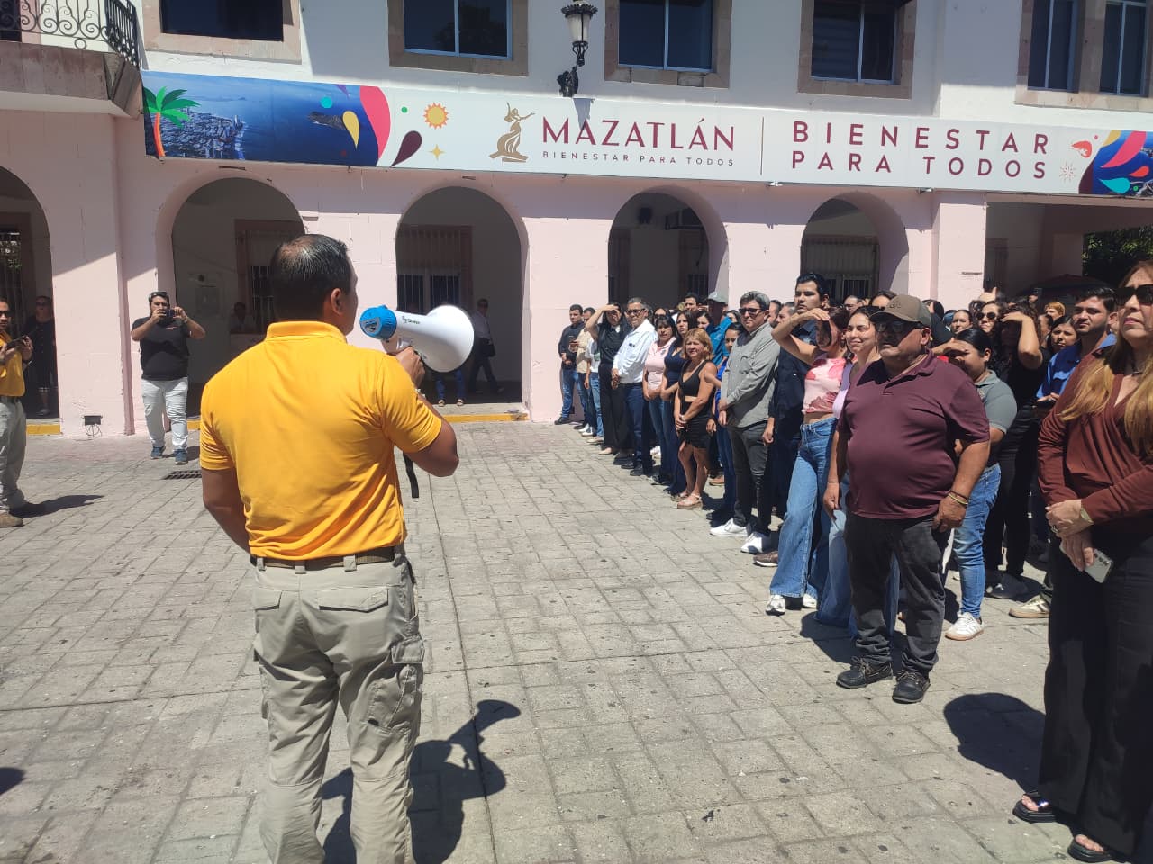 PC Mazatlán día de simulacro nacional