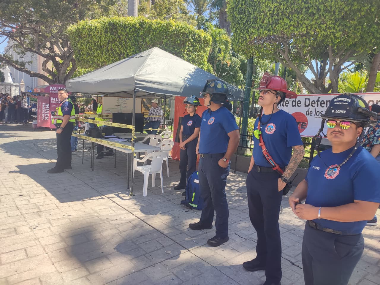 PC Mazatlán día de simulacro nacional