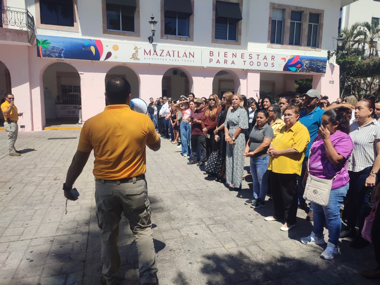 PC Mazatlán día de simulacro nacional
