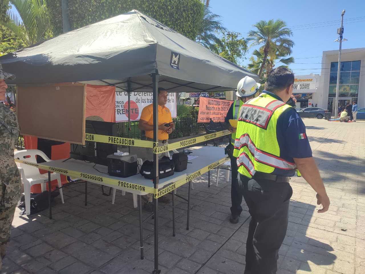 PC Mazatlán día de simulacro nacional