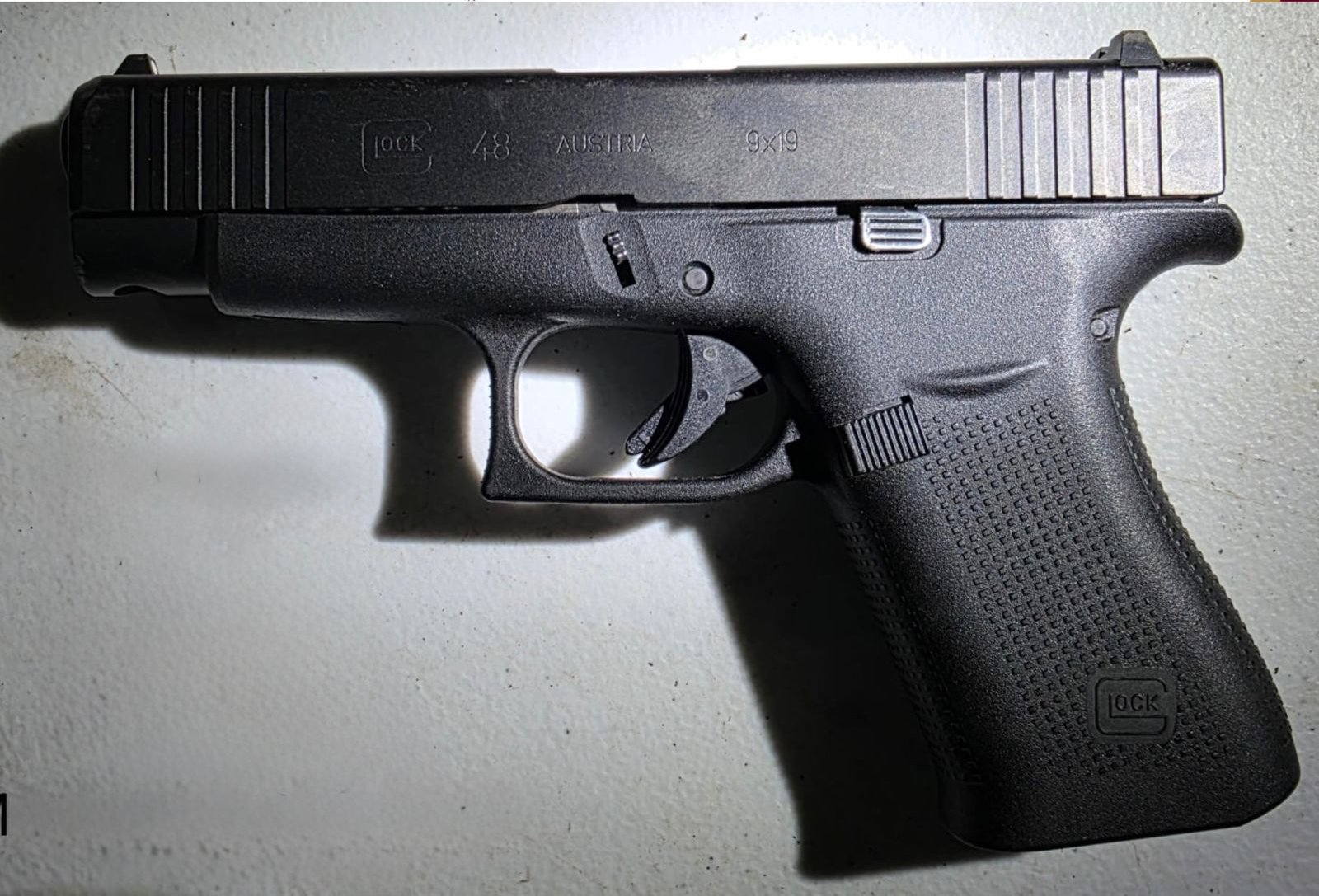 Arma corta calibre 9 mm