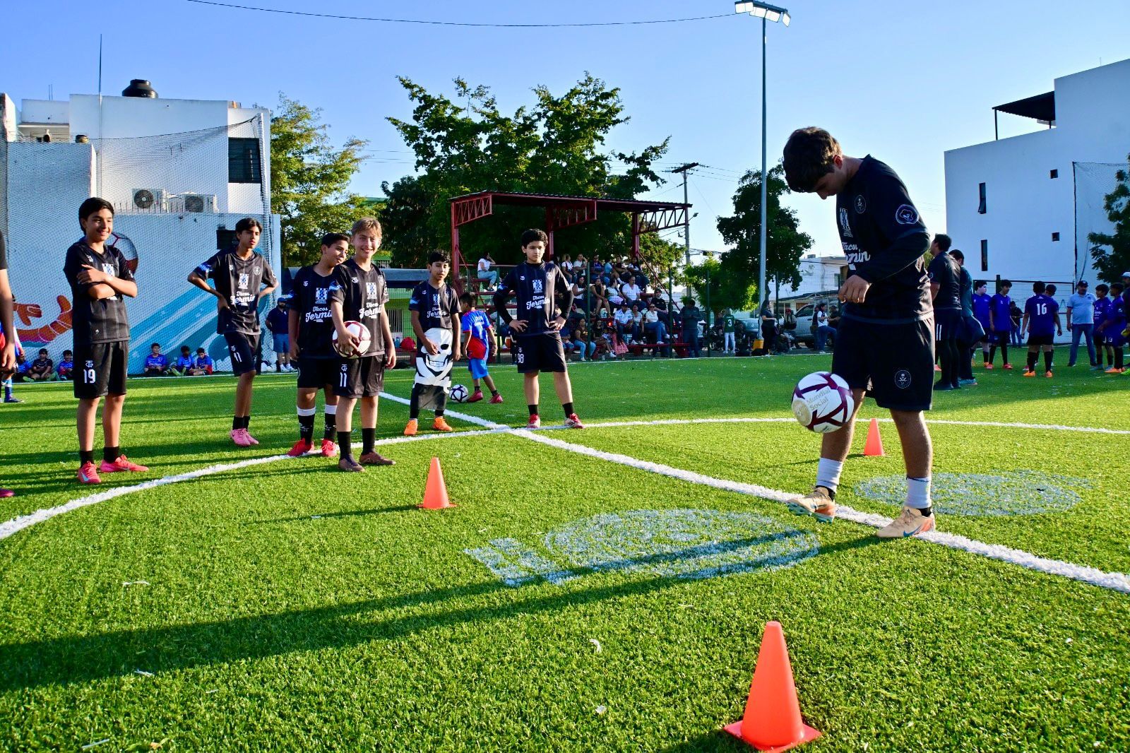 Práctica de futbol