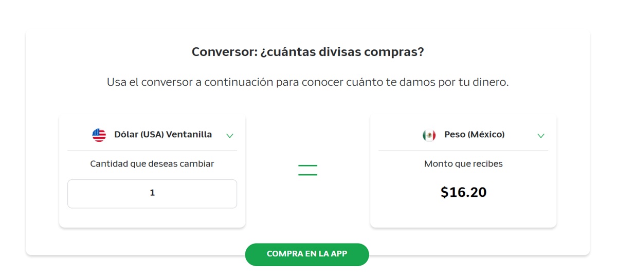 Precio del dólar en Banco Azteca