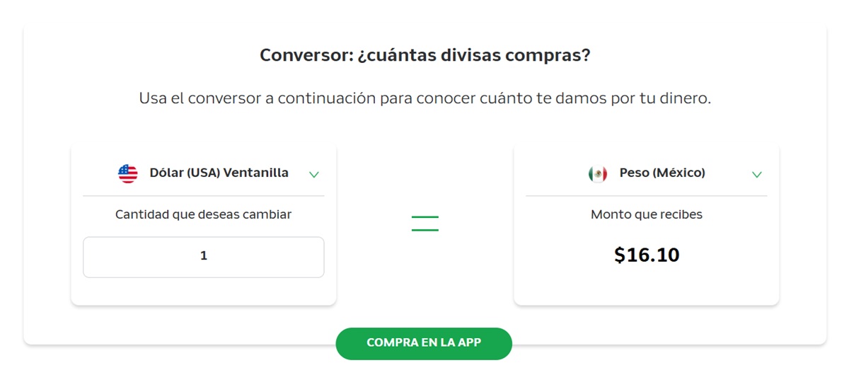 Precio del dólar en Banco Azteca