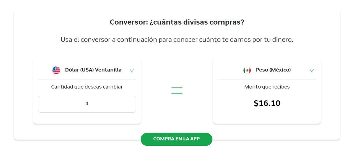 Precio del dólar en Banco Azteca