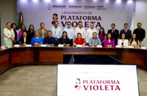 Presenta Gobierno de Sinaloa la Plataforma Violeta