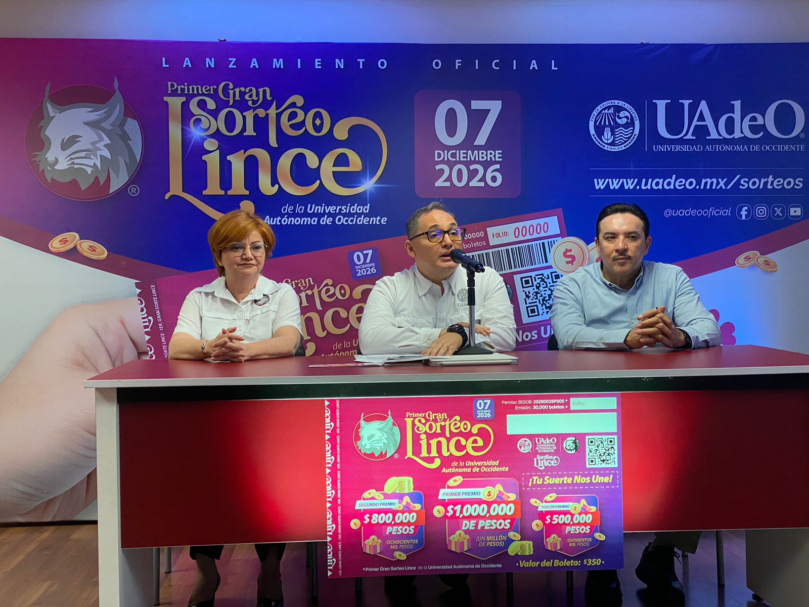 UAdeO invita al Primer Gran Sorteo Lince; así puedes adquirir tu boleto