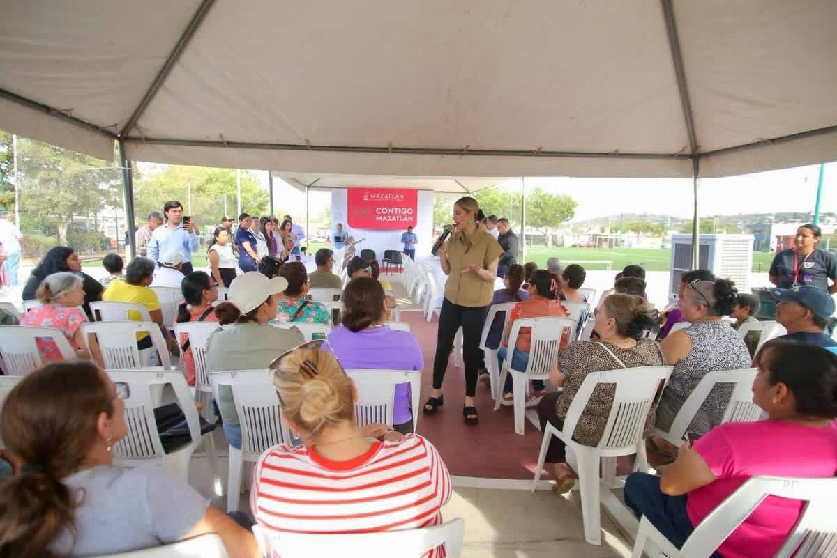 Estrella Palacios, programa Contigo Mazatlán