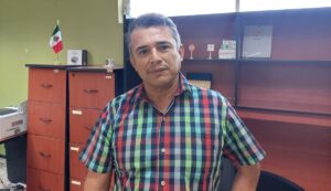 Rafael Gastélum Román, delegado de Vialidad y Transportes en Guamúchil