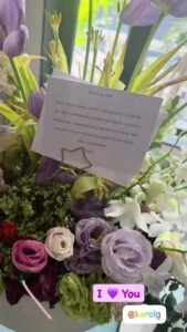 Regalo de Karol G a Anahí
