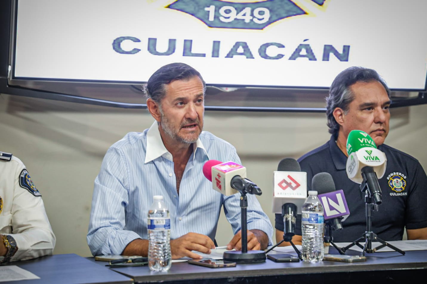 José de Jesús González, presidente de Bomberos Culiacán