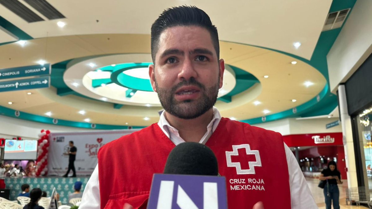 santiago jmenez alvarado coordinador de capacitacion de ruz roja mazatlan