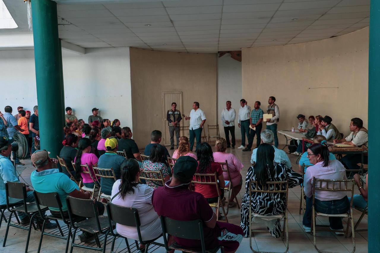 Sebides Conforma comités ciudadanos para supervisar obras de drenaje en Villa Juárez