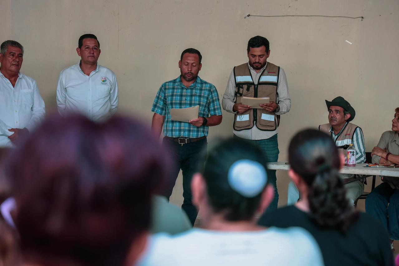 Sebides Conforma comités ciudadanos para supervisar obras de drenaje en Villa Juárez